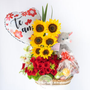 Canasta de Frutas Tropical