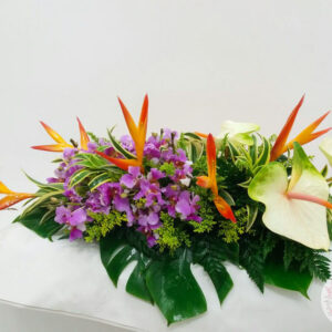 Centro de Mesa Alargado