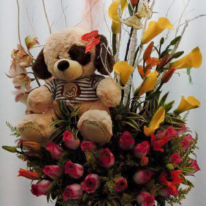 Jarron Rosas Peluche