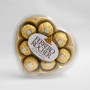 Caja Corazón Ferrero * 8