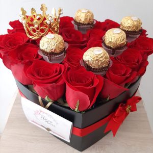 Caja Corazón Corona