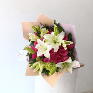 Bouquet Lirios Rosas